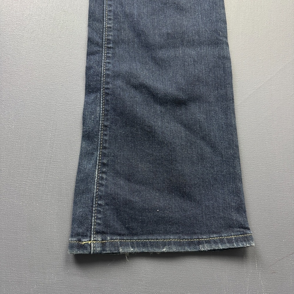 Michael Kors Jeans Women's 4 Bootcut Blue Faded Denim Dark Wash Classic - Picture 5 of 16